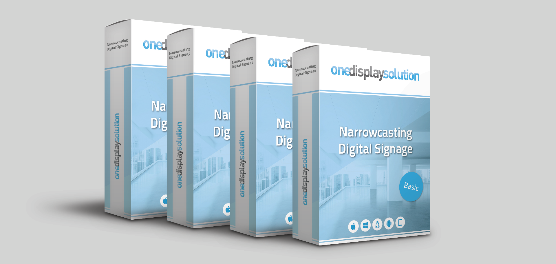 Narrowcasting-software-one-display-solution